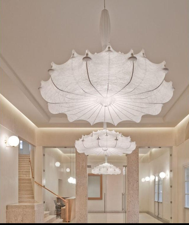 Zeppelin coocon Chandelier Flos