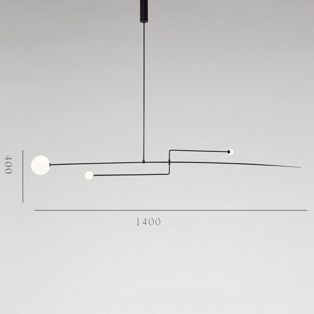 Mobile 3 Light Pendant Chandelier Michael Anastassiades
