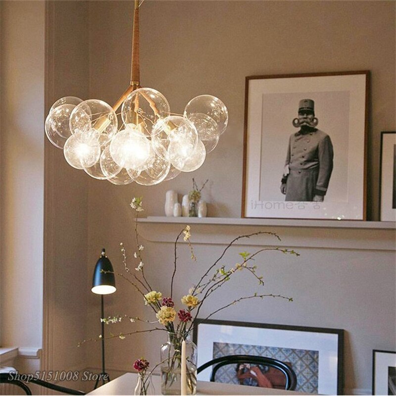 Large Bubble Chandelier Pelle