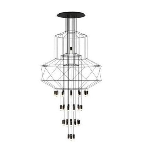 Wireflow 0374 Chandelier vibia