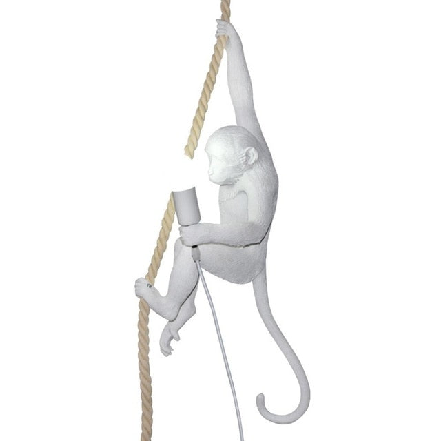 Monkey with Rope Light Pendant Seletti