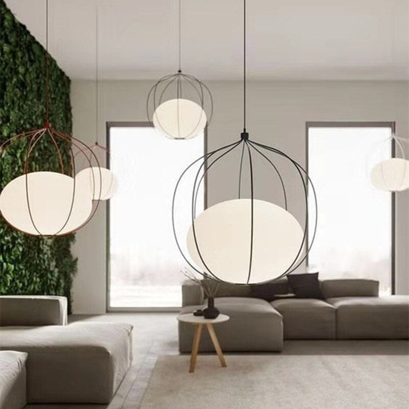 Hoop style Light Pendant