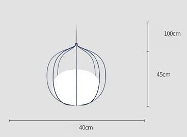 Hoop style Light Pendant