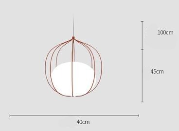 Hoop style Light Pendant