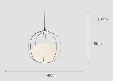 Hoop style Light Pendant