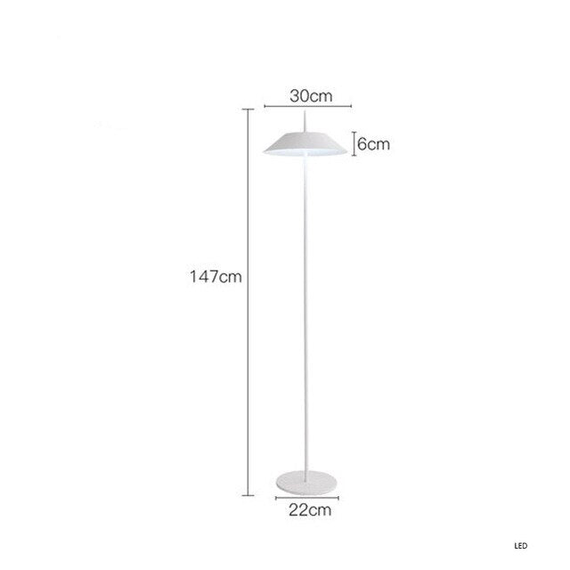 Mayfair style Floor Lamp 4-colors