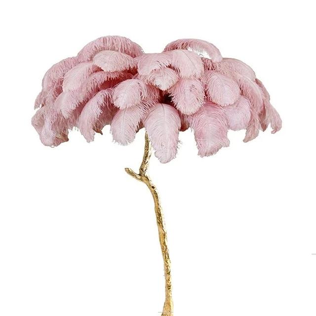 Ostrich Feather style Floor Lamp