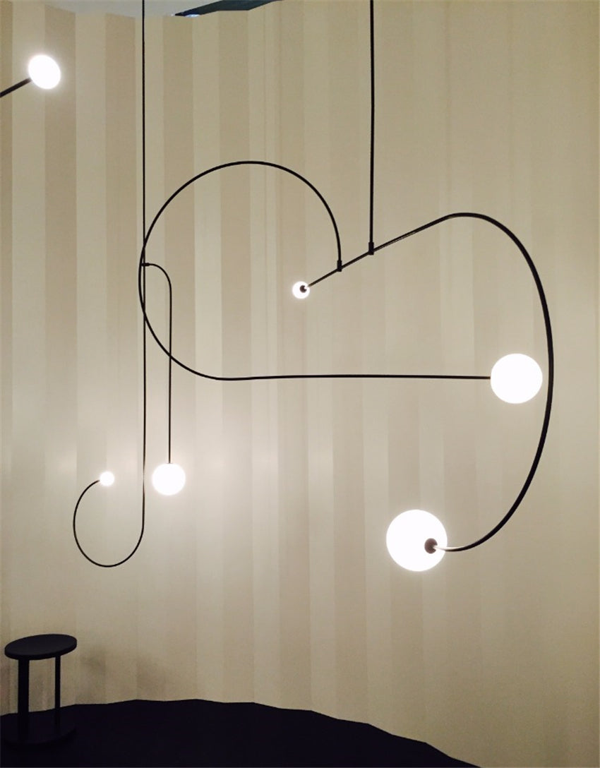 Mobile 13 Light Pendant Chandelier Michael Anastassiades