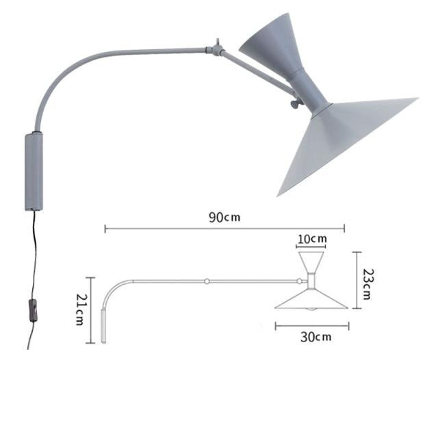 Lampe de Marseille style Wall light Nemo