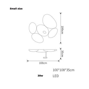 Skydro style Ceiling Light Artemide