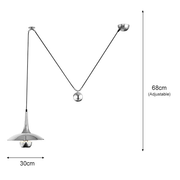 Onos Adjustable Pendant Lamp Hector Finch