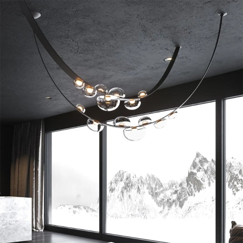 Dew drops style light pendant bomma