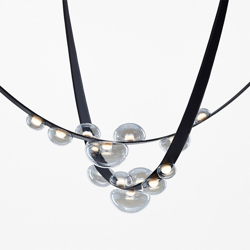 Dew drops style light pendant bomma