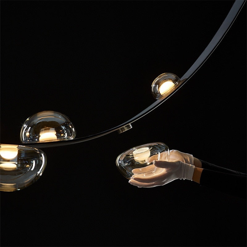 Dew drops style light pendant bomma