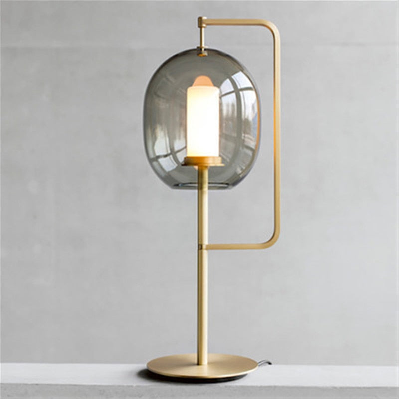 Lantern style Table Lamp 2-colors
