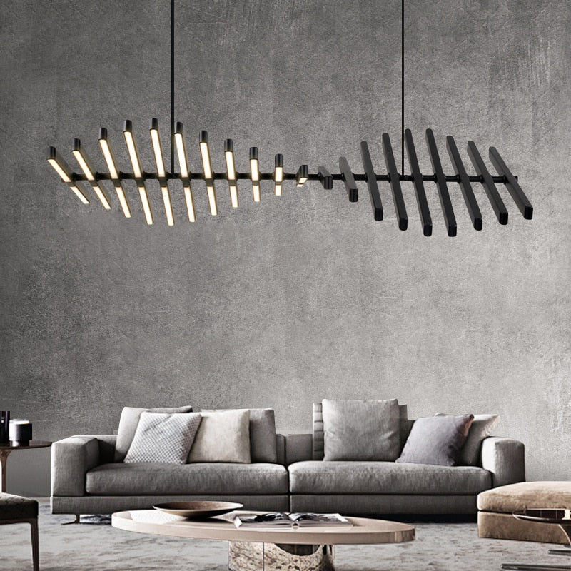 Rhythm style Pendant Chandelier Vibia